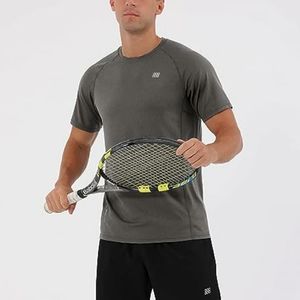 ODODOS Men's Classic Fit Large Tall Short Sleeve T-Shirts UPF 50+ Sun Protection